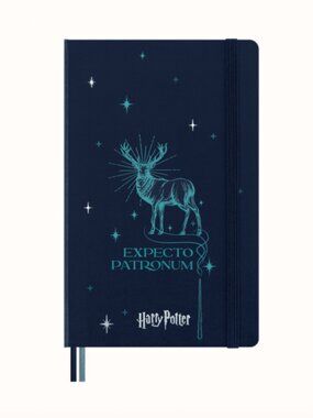 NWT Moleskine Harry Potter Patronus Notebook Expecto Patronum Glow